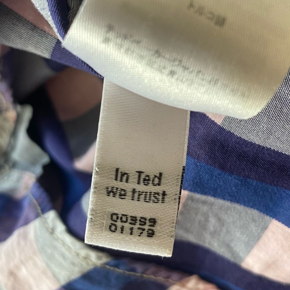 Ted Baker London Shirt Sleeved Shirt Size 5 (XL) - Picture 6 of 9